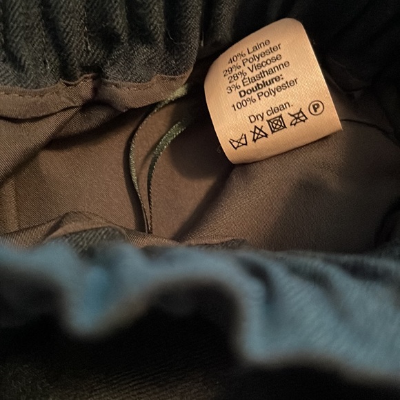 J Crew wool blend skirt- Teal - Picture 7 of 7